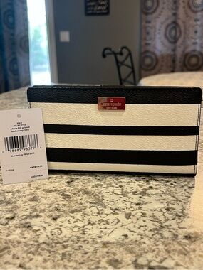Kate Spade Arbour Hill Printed Neda Wallet New